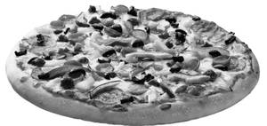 Loaded pizza