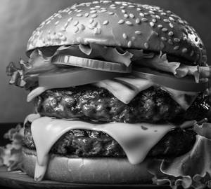 Classic Chicken Patty Burger
