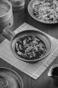 Exotic Vegetable In Hot Basil Sauce