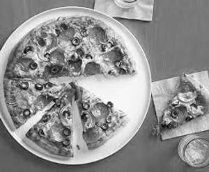 Cheese & Black Olive Pizza