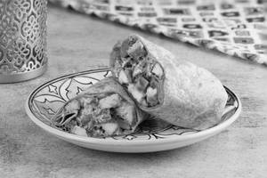 Paneer Shawarma in Wheat