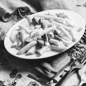 Veg White Sauce Pasta