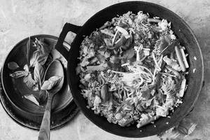Basil And Chilly Fried Rice