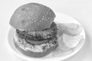 Veg burger combo