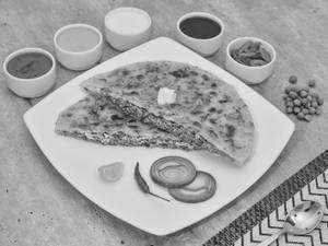 Aloo Matar Paratha