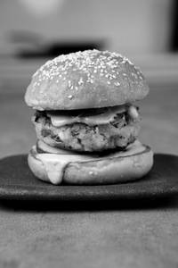 Cheesy Paneer Burger