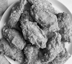Fried Hot Wings (5 Pcs)