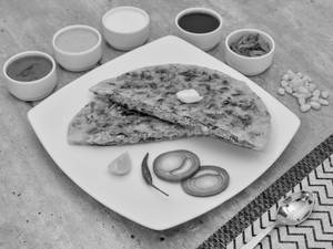 Corn Cheese Paratha