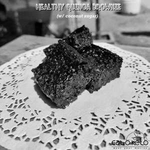 Healthy Quinoa Brownie (non-keto)(also Vegan) (bite Size)