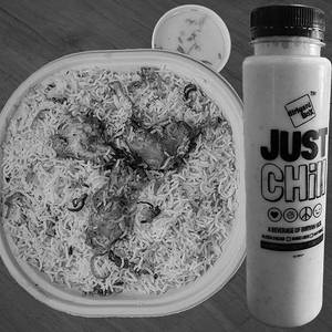 Chicken Biryani (Regular) + Butter Milk, Combo [Serves 1]
