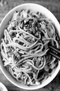 Mushroom Noodles