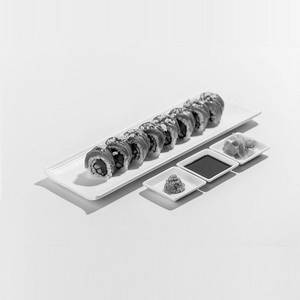 Spicy Tuna Maki Roll (uramaki, 8 Pcs)