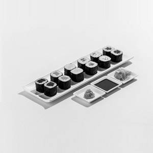 Rainbow Maki Roll Set (hosomaki Combo Set, 12 Pcs)