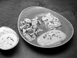 Pan Seared Fish With Kasundi Mashed Potatoes