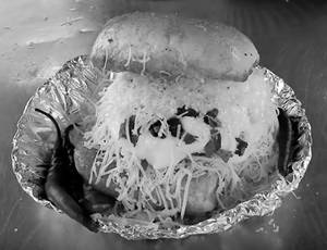 Cheese vada pav