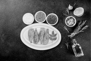 Simply Chicken Momos [6pc] [Fried]