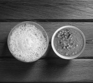 3 Appam With Kadala Curry (250 Ml)