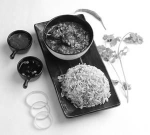 Fried Rice + Manchurian