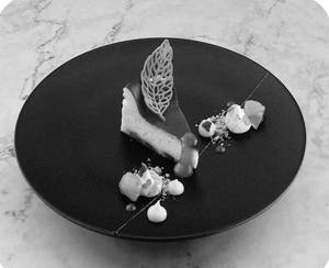 White Forest Basque Cheesecake