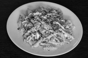 Cream White Sauce Pasta
