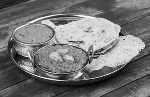 Kadai Paneer Thali