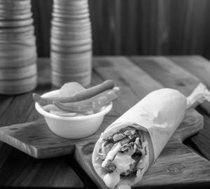 Cheesy chicken overload Shawarma