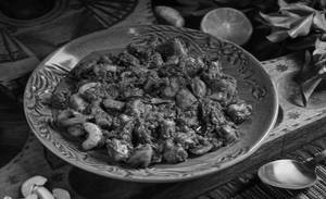 Mushroom Ghee Roast