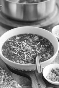 Manchow chicken soup