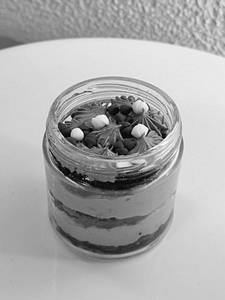 Chocolate Mousse Jar Cake