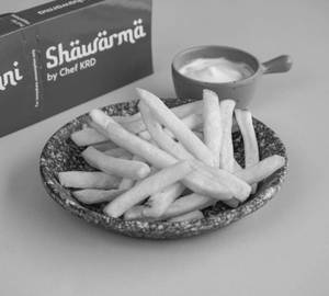 Salted French Fries With Dip