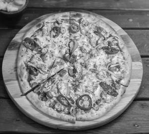 6 " American hot pizza