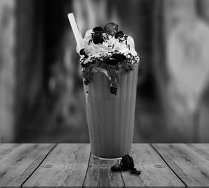 Brownie milkshake