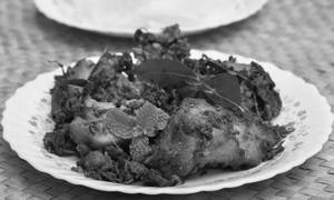 Chicken coconut fry