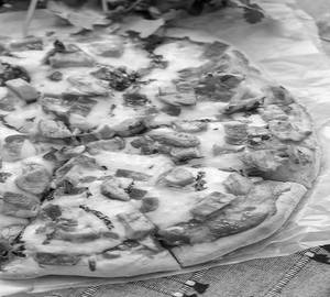 6 " Bbq chicken pizza