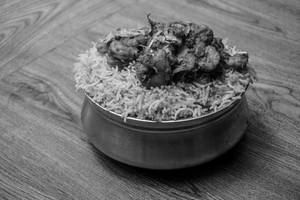 Prawns fried biryani