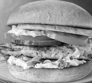 Chicken burst Burger 