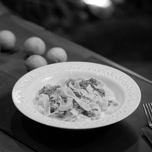 Fettuccine Limone Con Ricotta.