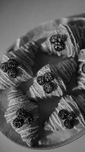 Mini Blueberry Croissant