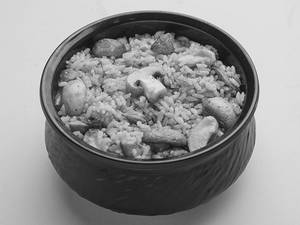 Mushroom Biriyani