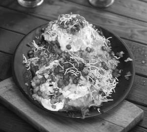 Tikki Chaat Healthy Protein Ragda Patties