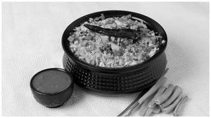 Schezwan Egg Fried Rice