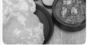 Desi Ghee Double Tadka Chole & Paneer Bhature