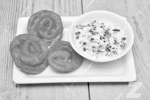 Rabri+jalebi