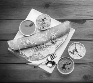Masala cheese dosa