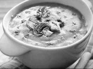 Veg Thyme Roasted Mushroom Soup