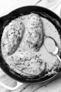 Butter Garlic Chicken Steak