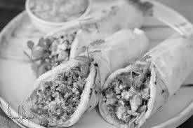 Paneer Bhurji Kathi Roll
