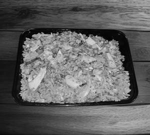 Chilli Garlic Chicken and Egg Fried Rice