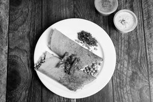 Kaaram Green Peas Dosa