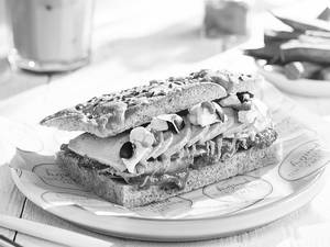 Avocado Hummus Sandwich